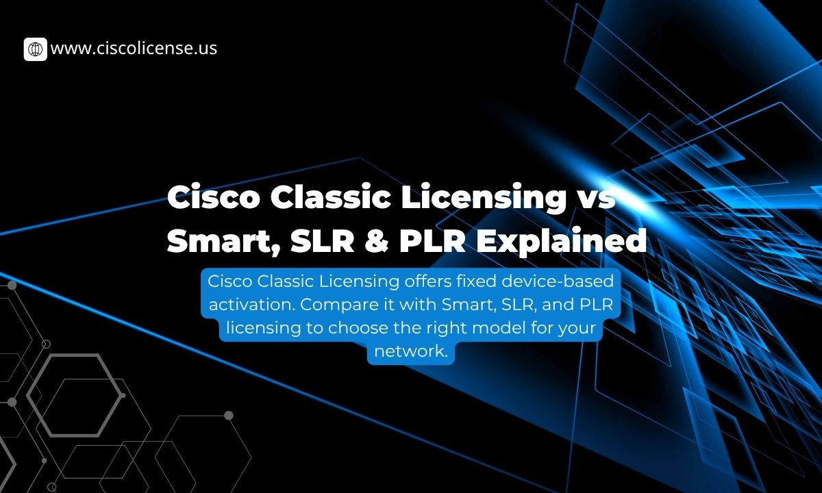 Cisco Classic Licensing vs Smart, SLR & PLR Explained